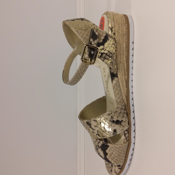 Anne Klein "Nadina" Iflex Snakeskin Print Sandal NEW- Sz. 6 - Picture 7 of 10